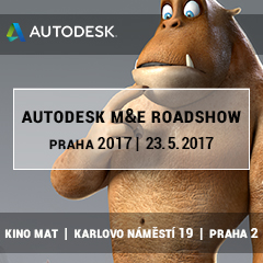 AUTODESK M&E ROADSHOW PRAGUE 2017 ​- 23. 5. 2017