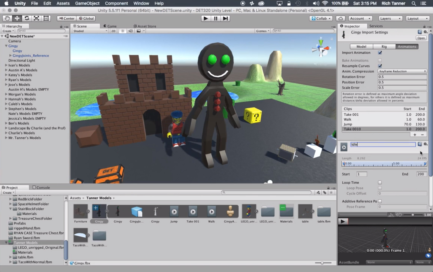 Exporting Character Animation from Maya to Unity