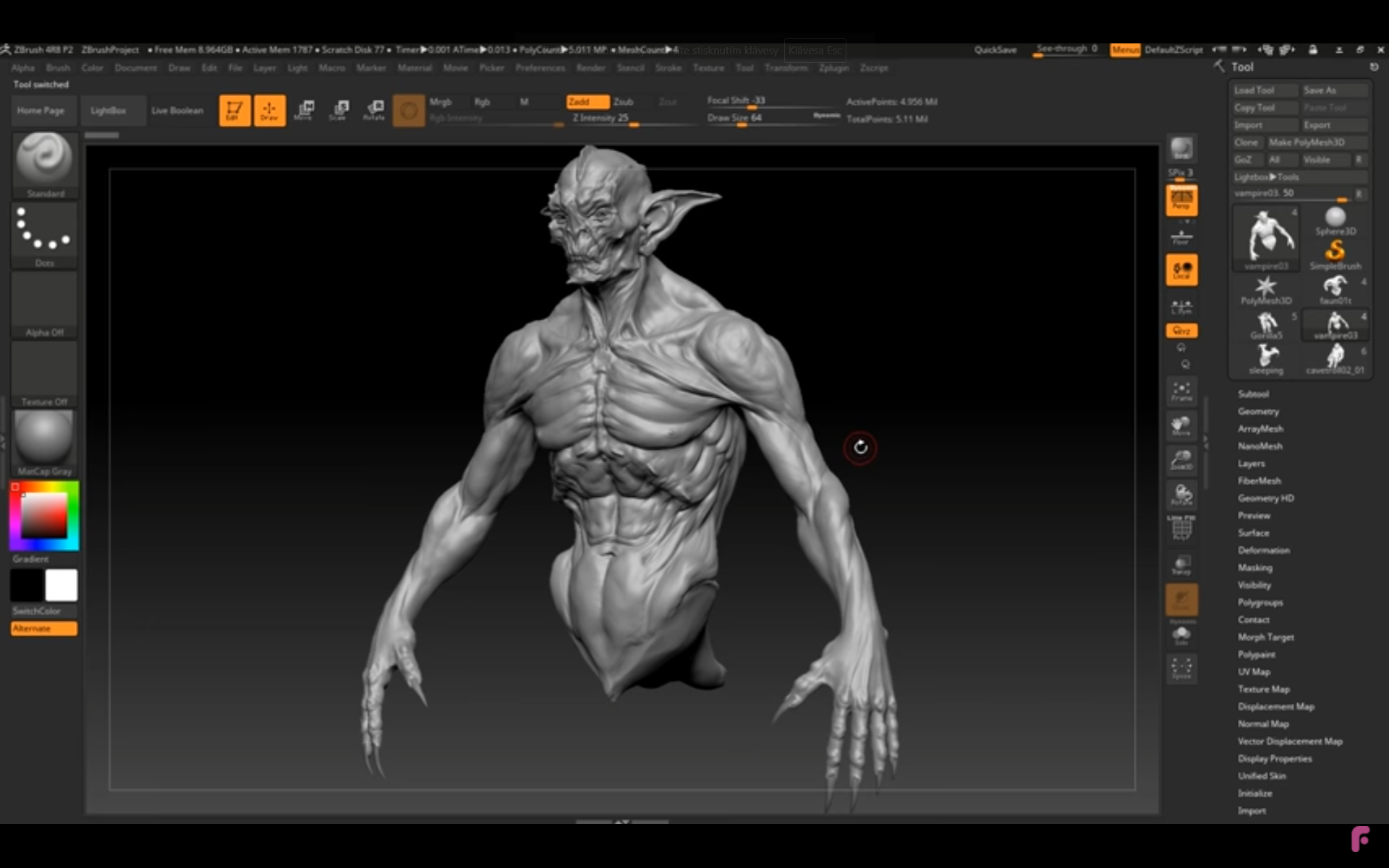 Getting Started with Sculpting – ZBrush for Beginners Tutorial
